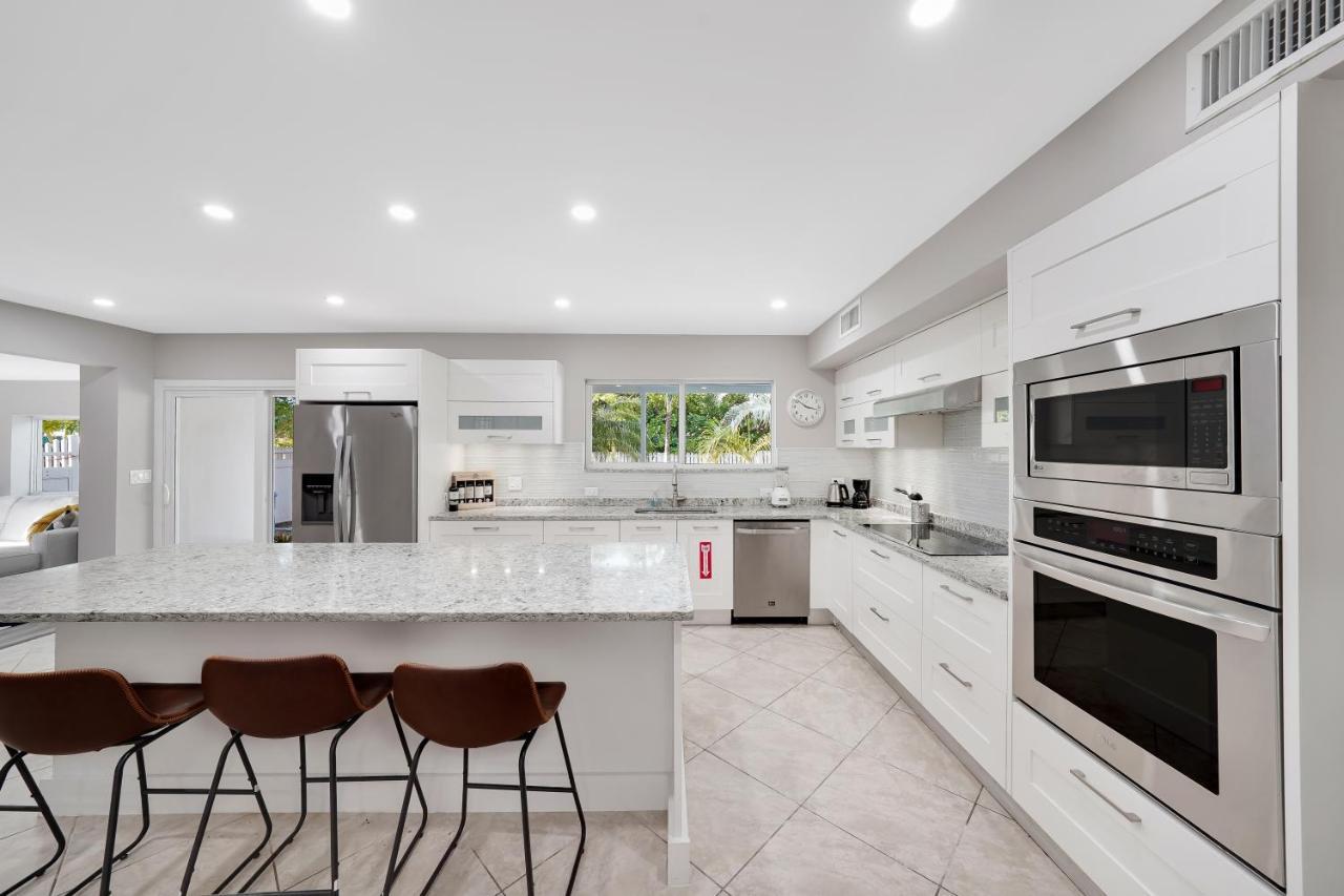 Comfortable 4 Bedroom House With Pool By Pmi Fort Lauderdale Eksteriør billede