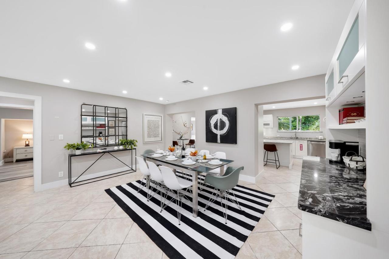 Comfortable 4 Bedroom House With Pool By Pmi Fort Lauderdale Eksteriør billede