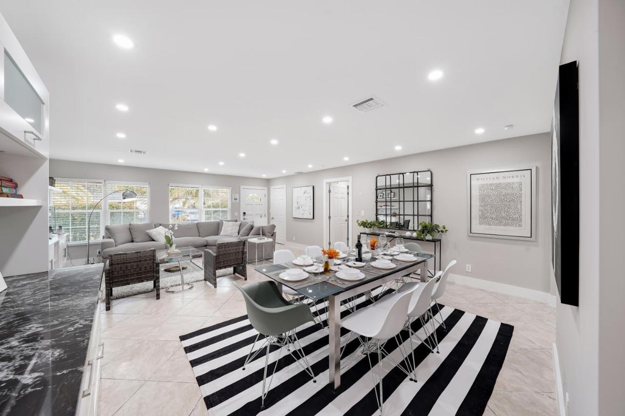 Comfortable 4 Bedroom House With Pool By Pmi Fort Lauderdale Eksteriør billede