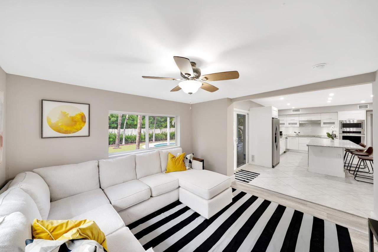 Comfortable 4 Bedroom House With Pool By Pmi Fort Lauderdale Eksteriør billede