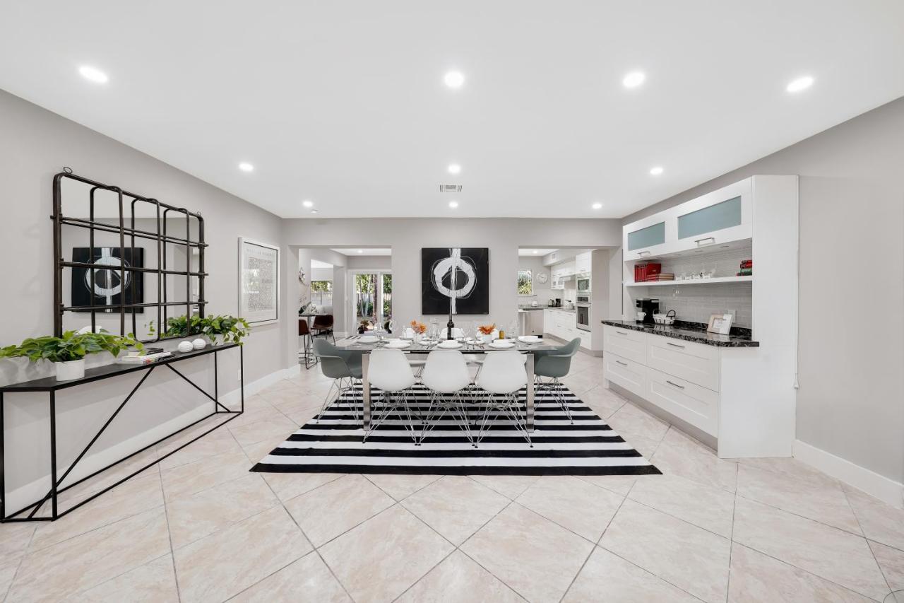 Comfortable 4 Bedroom House With Pool By Pmi Fort Lauderdale Eksteriør billede